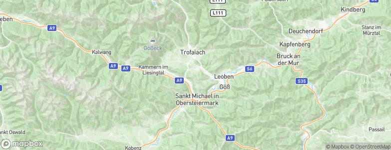 Sankt Peter-Freienstein, Austria Map