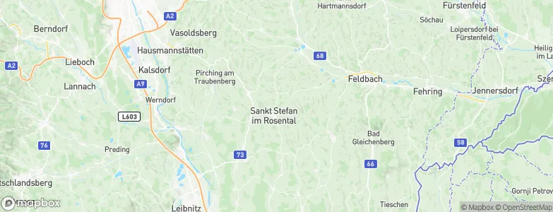 Sankt Stefan im Rosental, Austria Map