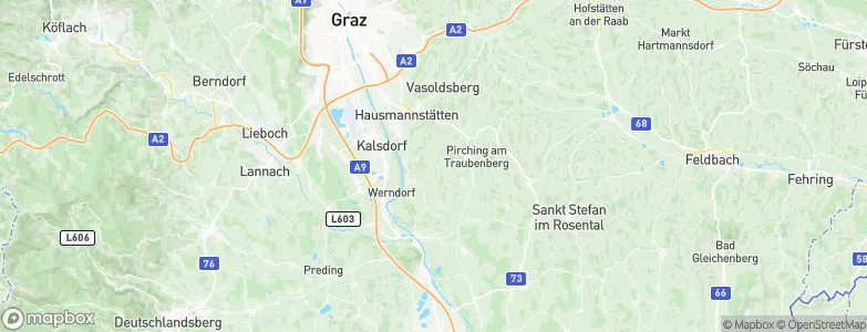 Sankt Ulrich am Waasen, Austria Map