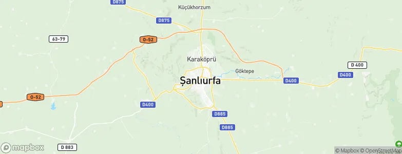 Sanliurfa, Turkey Map
