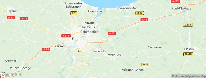Sannerville, France Map