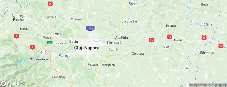 Sânnicoară, Romania Map