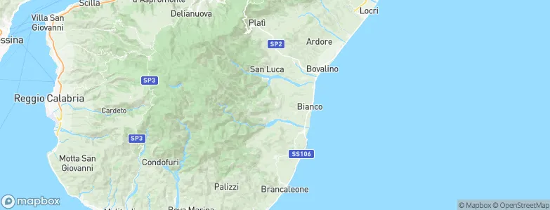 Sant'Agata del Bianco, Italy Map