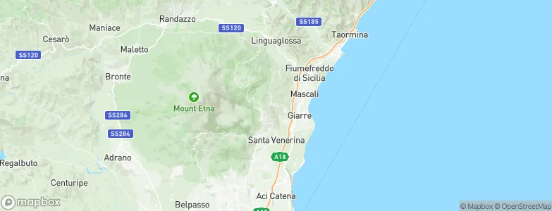 Sant'Alfio, Italy Map