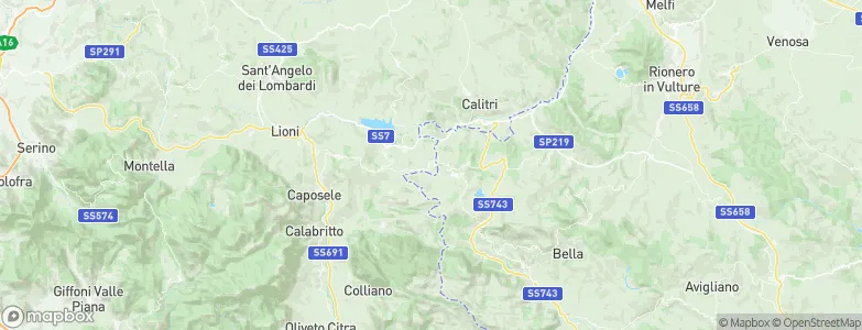 Sant'Andrea di Conza, Italy Map