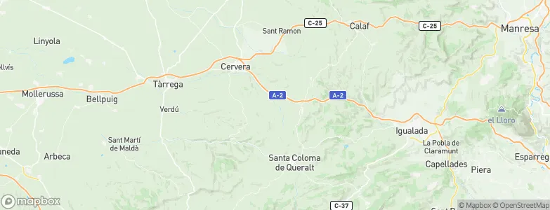 Sant Antolí i Vilanova, Spain Map