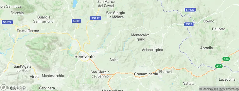 Sant'Arcangelo Trimonte, Italy Map