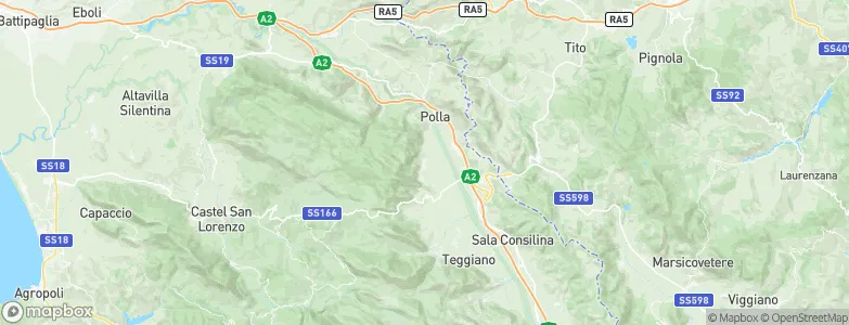 Sant'Arsenio, Italy Map