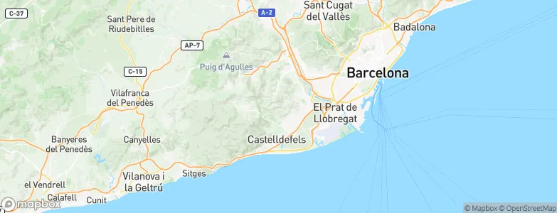 Sant Climent de Llobregat, Spain Map