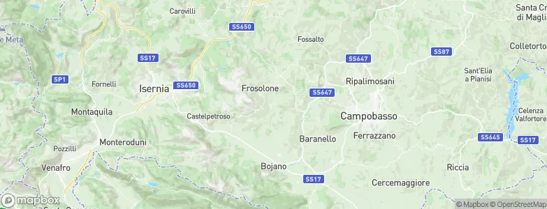 Sant'Elena Sannita, Italy Map
