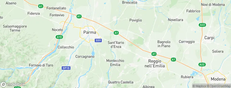Sant'Ilario d'Enza, Italy Map