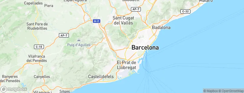 Sant Just Desvern, Spain Map