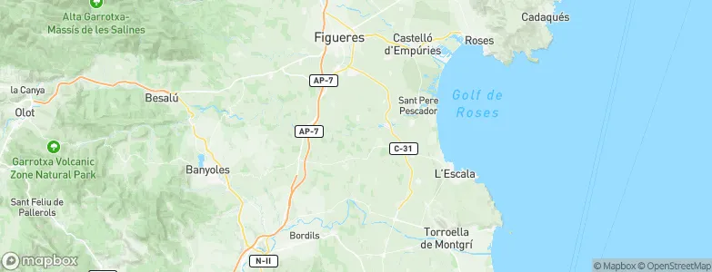 Sant Mori, Spain Map