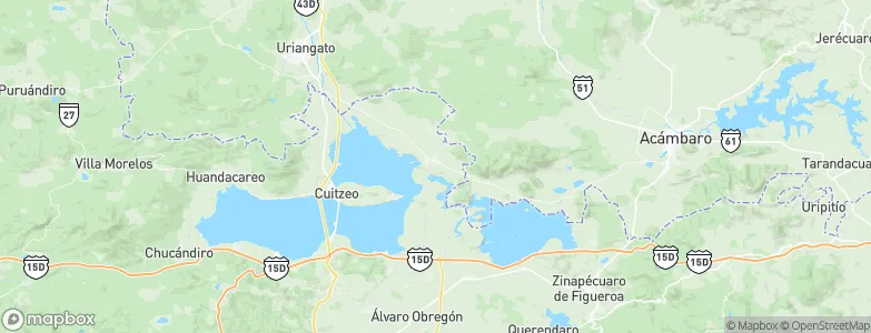 Santa Ana Maya, Mexico Map