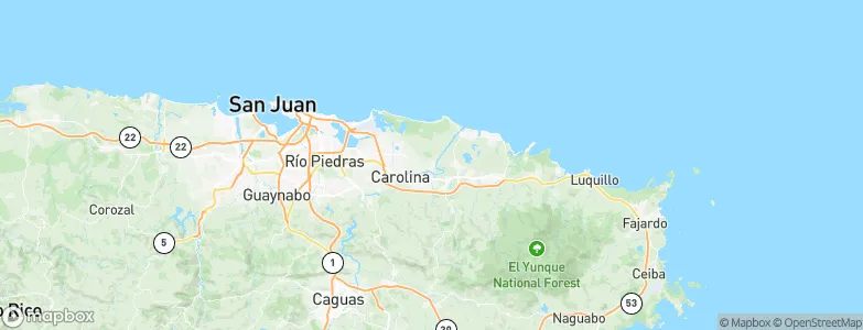 Santa Barbara, Puerto Rico Map