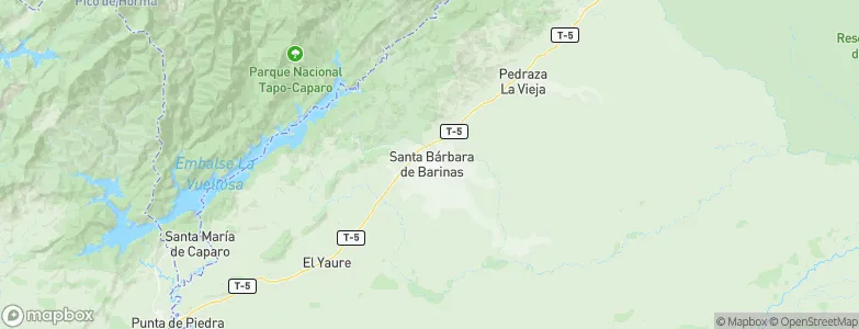 Santa Barbara, Venezuela Map