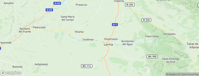 Santa Cecilia, Spain Map