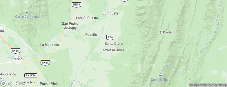 Santa Clara, Argentina Map