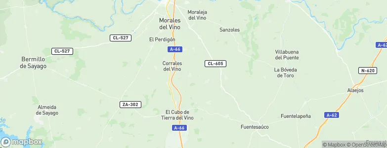 Santa Clara de Avedillo, Spain Map