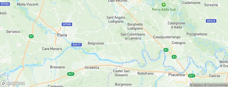 Santa Cristina, Italy Map
