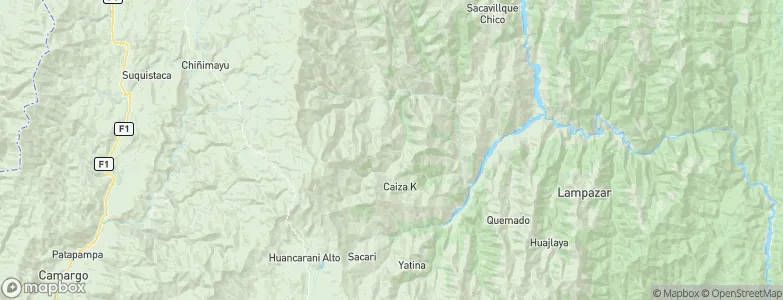 Santa Elena, Bolivia Map