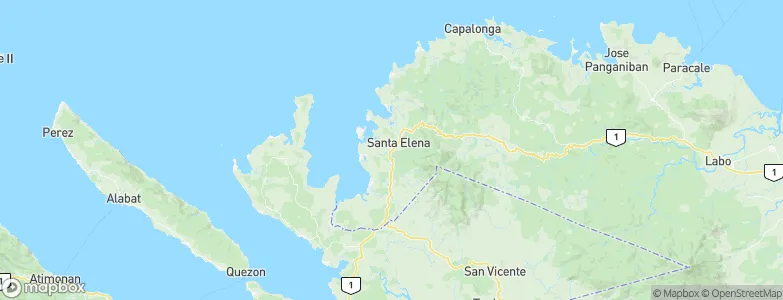 Santa Elena, Philippines Map