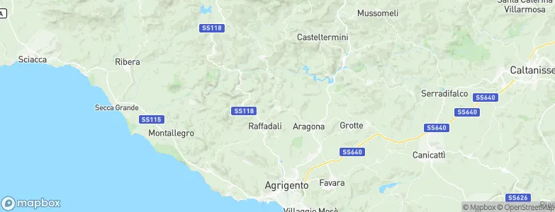 Santa Elisabetta, Italy Map
