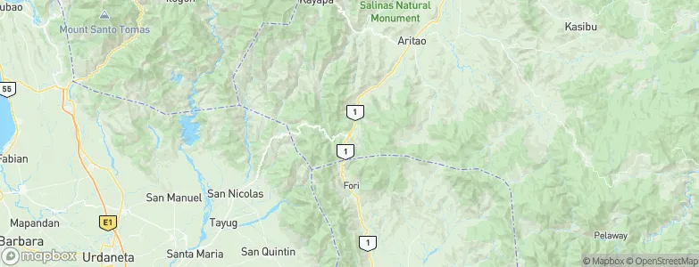 Santa Fe, Philippines Map