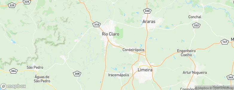Santa Gertrudes, Brazil Map