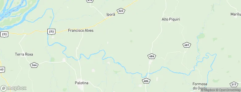 Santa Helena, Brazil Map