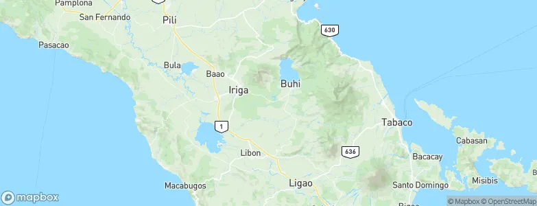 Santa Justina, Philippines Map