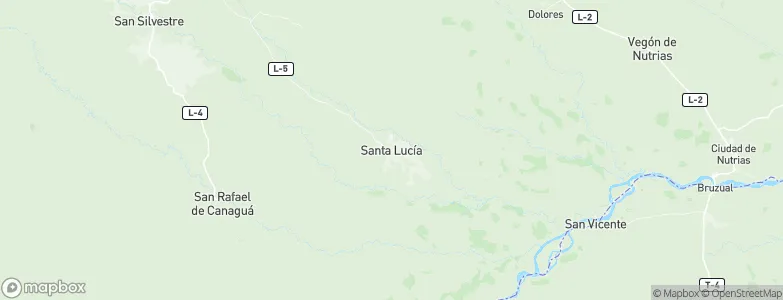Santa Lucia, Venezuela Map