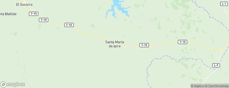 Santa Maria de Ipire, Venezuela Map