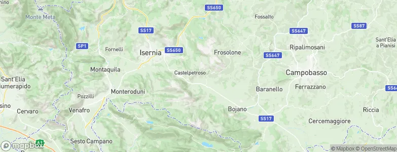 Santa Maria del Molise, Italy Map