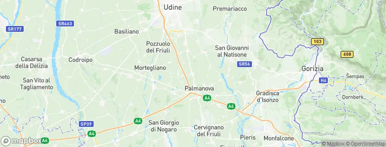 Santa Maria la Longa, Italy Map