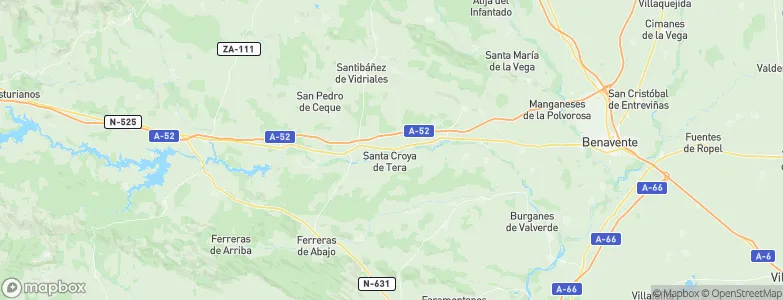 Santa Marta de Tera, Spain Map