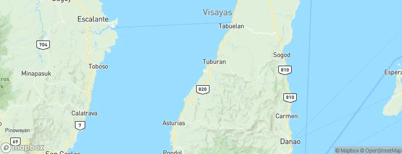 Santa Nino, Philippines Map