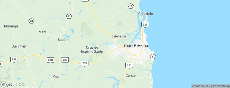 Santa Rita, Brazil Map