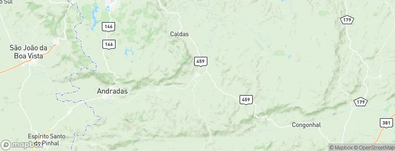 Santa Rita de Caldas, Brazil Map