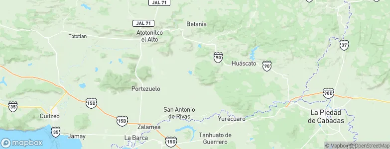 Santa Rita, Mexico Map