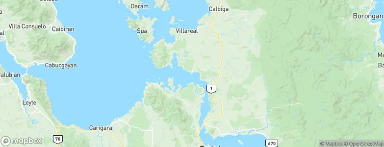 Santa Rita, Philippines Map
