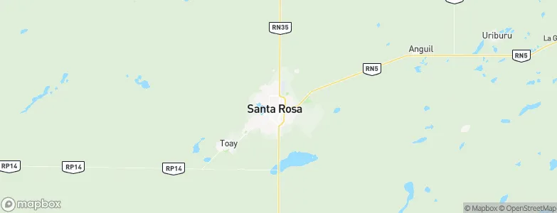 Santa Rosa, Argentina Map