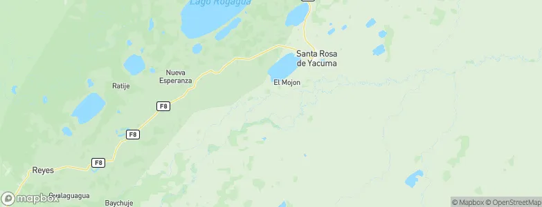 Santa Rosa, Bolivia Map