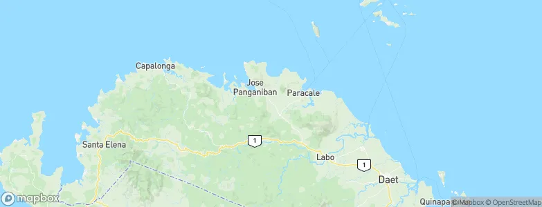 Santa Rosa Sur, Philippines Map