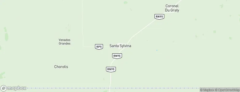 Santa Sylvina, Argentina Map