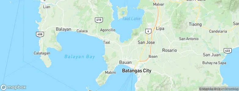 Santa Teresita, Philippines Map