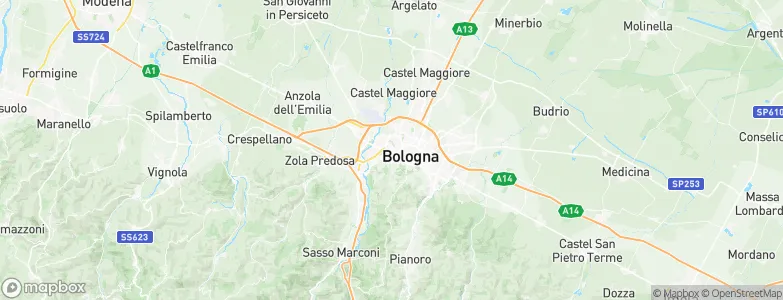 Santa Viola, Italy Map