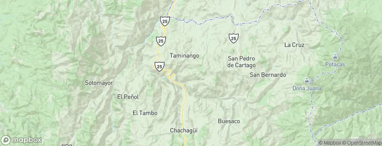 Santacruz, Colombia Map