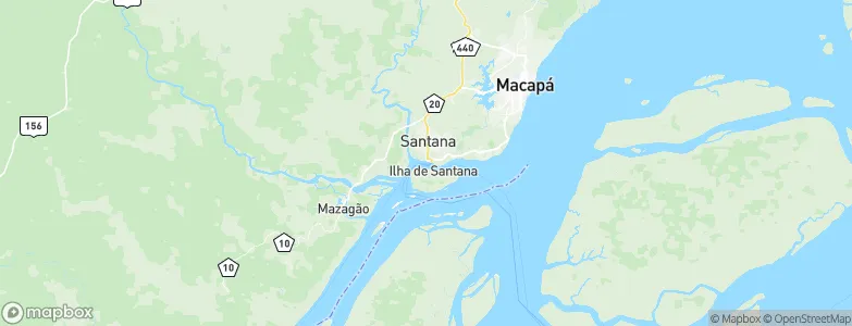 Santana, Brazil Map