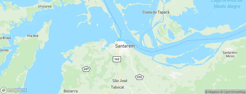 Santarém, Brazil Map